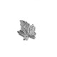 Prodigal Heart 520 gift for girlfriend and wife, light luxury men's suit brooch, wedding accessories, retro silver maple leaf tree, silver maple leaf brooch cufflink set