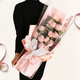 
Huawang Flower Express Flower Gift 11 Red Rose Gift Boxes Flowers Gifts for Girlfriend's Birthday Gift Bouquets nationwide delivery [Red Pink Beauty] 19 Pink Rose Gift Box DS829