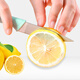 Bethers Stainless Steel Fruit Knife Two-Piece Set Portable Fruit Knife Grater Knife Tool Set Wheat Straw Home Multi-Function Knife for Dormitory Students