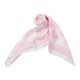 Alexander McQueen [chinesisches Valentinstagsgeschenk] Alexander McQueen Frau Square Seidenschal 5909293001q White 9272