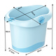 Babyhood (Babyhood) Kinderbadewanne Baby Badewanne [0-10 Jahre alt] Vergrößert und verdickte Badewanne Swimmingpool 310 Pink