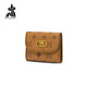 Vogelscheuche Klappe kleine Brieftasche für Frauen Kurzkartentasche für Frauen High-End New Internet Promi Wallet für High-End-Geburtstagsgeschenk für Freundin 34827-6z Brown