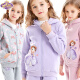 Disney Girls Jacket Sweatpants Set Children's Autumn Casual Pants Fleece Girls Sweater Cardigan Y513115 Gray 120cm Suitable for (115-125)cm