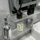 Nannuan Acrylic Bathroom Rack Bathroom Washstand Mirror No-Punch Toilet Wall-mounted Wall Cosmetic Storage 20CM Acrylic Rack