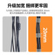 Velcro Cable de unión Bindes Data Cable Cable Cable Procesador Cable de alimentación Arnés Almacenamiento de cable Conjunto fijo Bunding Bundling Cable Correa Negro 2 metros