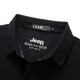 Jeep Spirit Business Camiseta de manga corta Camiseta de algodón de algodón Sendero bordado Lapa bordada media manga suelta camiseta de verano para hombres delgada civil informal xl (180) /100a recomendado 145-155Jin [Jin equivale a 0.5 kg]