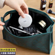 Rui Liya cosmetic bag portable ins style large capacity portable cosmetic bag large capacity travel storage bag wash bag storage bag peacock green large internet celebrity cosmetic bag