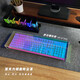 Acrylmechanische Tastaturstaubabdeckung 108 Kirsche 104Cherry Staubbedeckung VGN98RKR87N75IKBC6 Transparente Farbe 375*150*48 kompatibel mit verschiedenen 6187 Schlüsseldrahtlöchern