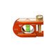 Klein Tools 6.35cm Dog Legless Electrician's Level Orange Aluminum Single Bubble
