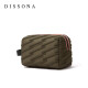 [Limited price 369] DISSONA women's bag autumn and winter new bag clutch bag large capacity portable storage bag simple cosmetic bag black