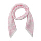 Alexander McQueen [chinesisches Valentinstagsgeschenk] Alexander McQueen Frau Square Seidenschal 5909293001q White 9272