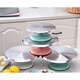 CLCEY aluminum alloy decorating turntable birthday turntable household commercial baking tools rotating plastering tray aluminum alloy turntable + ABS base white