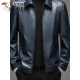 
Woodpecker (TUCANO) high-end brand Haining genuine leather leather jacket men sheepskin spring and autumn new lapel daddy leather jacket men Woodpecker 12122 blue 190/3XL (175-190Jin [Jin equals 0.5 kg])
