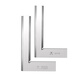 Shanghai medium-volume Hongrui blade square high-precision 90-degree right-angle ruler industrial-grade square ruler thickened 125*80mm (economical and applicable)