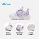 361 Children's Shoes Children's Toddler Shoes Spring Boys and Girls 1-3 Years Old Cartoon Baby Shoes Purple 25