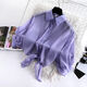 Zhidou Dou's cardigan for women in summer with long skirt, large size, fat mm, chiffon short jacket, shirt, shawl 300 Jin [Jin equals 0.5 kg] i White 756 straps are good 5XL code 200-230 Jin [Jin equals 0.5 kg]