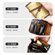 Baifengtang Make -up Pinsel tragbares Reise -Set Eyeliner Pinsel Lidschatten Pinsel Augenbrauenbürste Lippenbürste mit Bürstenpack