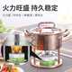 Jubo (JOBO) small hot pot fuel, mineral oil, vegetable oil, alcohol stove fuel disposable outdoor portable alternative alcohol can [plastic lid] three-head burn for about 120 minutes 8.3cm 48 cans