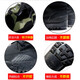Jihua 3520 zapatos de goma jiefang sitio de construcción al aire libre de hombres zapatos de protección laborista lienzo resistente al desgaste primavera y otoño en alambres transpirables zapatos de senderismo