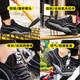 Nouvelles chaussures de protection contre le travail anti-statique Baidun pour hommes épaissis de tête en acier à semelle douce et anti-odeurs en acier de la tête anti-odor travail de sécurité de sécurité pétrochimique Chaussures 702 gris noir [anti-schash et anti-smashing] 41 41