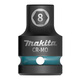 
Makita (MAKITA) 3/8 hexagonal wind cannon short sleeve head electric wrench 6-22mm external hexagonal pneumatic mid-fly casing auto repair Makita short hexagonal sleeve [11mm] E-15920