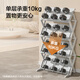 Hergestellt in Jingdong Schuh Rack Schuh Lagerablage Rack Clutch Eingangsaufbewahrungsraum sparen Badezimmerschuhe [keine Installation]