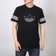 Adidas (Adidas) Clover Men's Clothing 2025 Summer NUEVA ARRILLA DE SPORT CASA CASA COFORABLE Camiseta de manga corta de cuello redondo