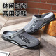 Neue Herren-Lochschuhe atmungsaktive Strand-Männer Sandalen Dual-Purple-Paare dicker trendiger Außensandalen Sandalen Royal Blue (3881) 41