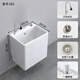 Household wall-mounted mop pool wall row home balcony bathroom wall-mounted mop pool ceramic large size premium glaze-10140*30 one-click drainage + 10,000