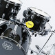 Mapex Mapex Schlagzeug für Kinder Erwachsene Percussion Instrumente für Home Jazz Schlagzeug für Mädchen, Meipais Schlagzeug für Mädchen, 5 Schlagzeug für Mädchen, 4 Beckenständer + 5 Stücke stiller Becken