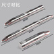 Black Mamba Fuxing high-speed rail model train Hulk three-section simulation alloy high-speed rail model children's toy train gift high-speed rail three-section combination green