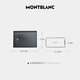 万宝龙MONTBLANC大班系列单夹层黑色名片夹7167礼物