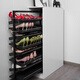 
Carlosa (Calsa) shoe cabinet built-in pull-out shoe rack multi-function rotating shoe rack cloakroom can be customized for home push-out storage hardware. 4 floors are about 16 pairs of shoes inside height 687mm. Pulling shoe rack