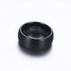 Tongrubi Zheng Tungsten Steel Ring Trendy Men's Personality Temperament Index Finger Ring High-quality Ring Gift Engraving 520 Gifts 6MM Black Gold Ring (11153)_Meiwei No. 6