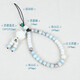 0-degree mobile phone lanyard wrist Chinese style mobile phone chain hanging accessories travel check-in birthday suitable for iPhone Apple Huawei Xiaomi oppovivo portable mobile phone hanging link accessories Shoushan Shi [Qinglian]