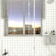 XMSJ small white brick bathroom kitchen wall tiles ceramic mosaic tiles toilet bathroom floor tiles restaurant nine-grid tiles 9715M lemon yellow 300*300 price per square meter unit price