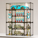 DAMIC figure display box acrylic transparent storage multi-layer lattice cabinet free combination model cabinet customization AIXIEZHE series 30*20*30