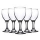 Yongcai thickened glass red wine glass set household goblet wine glass decanter tall white wine glass hotel 120ml (12 pieces) about 2.2 taels