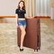 Oletteman Foldable Sheet Single Lunch Break Bed Simple Hospital Accompanying Hotel Accompanying Bed Portable Camp Bed Lunch Break Folding Bed Brown Width 65x Length 1.9m