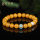 OUCERNY beeswax bead bracelet natural amber Buddha beads beeswax pearl diy multi-treasure bracelet Chinese Valentine's Day gift