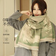 Fitonton Autumn and Winter Buff for Women, gran chal para el invierno, bufanda de lana engrosada y alargada para mujeres, cálidos y a prueba de frío.