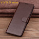 闪森【手工定制】适用VIVO X Note保护套真皮翻盖插卡钱包款xnote手机壳镜头全包软防摔皮套 黑色小鳄鱼纹