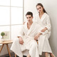 Ende des Jahres, verdickter Bademantel, Männer und Frauen-Samtpyjama, erweiterte und größere Flanellpaare Yukata 1506 Gray Men XL [165-175 cm, 120-160jin [Jin gleich 0,5 kg]]