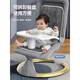 
Electric baby rocking sleeping lounge chair soothing chair children rocking chair newborn bb baby cradle baby coaxing artifact luxury gray [toy stand + soft light music bird]