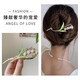 Clips de cabello Xiaose para mujeres 2025 Temperamento de alta gama Butterfly retorcido de cabeza Cabello Camino Cabello Artefacto Regalo de cumpleaños F1315 Central de cabello de mariposa elegante