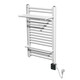 
Longxing steel electric bathroom, electric heating can be used with a small backpack for towels, household radiator, integrated electric heating intelligent temperature control 400mm*698mm, black and gray sand, power 500W (height 698*442*thickness 198)