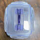 
Lock Lock (LOCK/LOCK) [Accessories] Lock Lock plastic fresh-keeping box lid rectangular lunch box bento box lid transparent with sealing ring HP826 lid