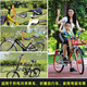 
UrRider is suitable for large-scale P8D8 small cloth folding bicycle child seat front portable baby public bicycle seat Vitality orange [including seat belt + storage bag]
