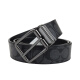 COACH belt men's belt wide version double-sided dual-use can be cut to 3.6cm wide F64839 black CQBK