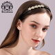 Royal sasa royal salsa hair accessories imitation pearl hair hoop star non-slip hairpin head cave hairpin elegant headwear sweet headband